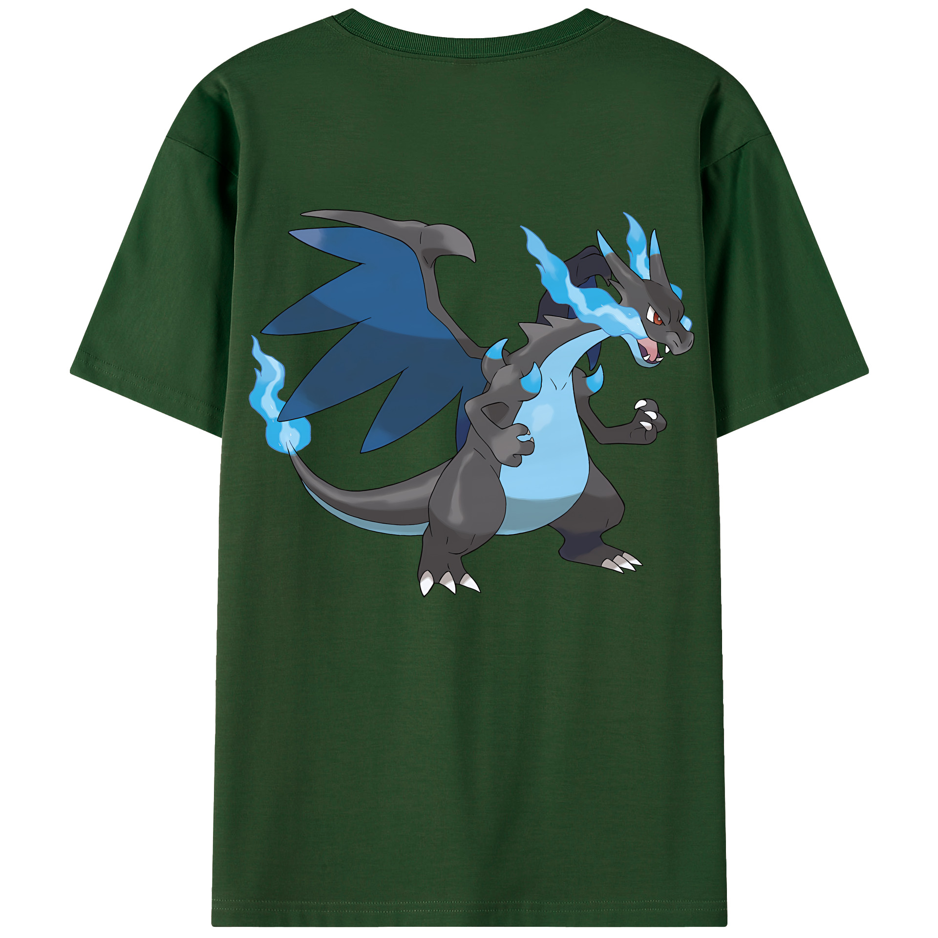 （画像用） ポケットモンスター Pokémon 綿100％半袖Tシャツ（背面プリント）